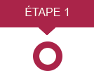 étape 1